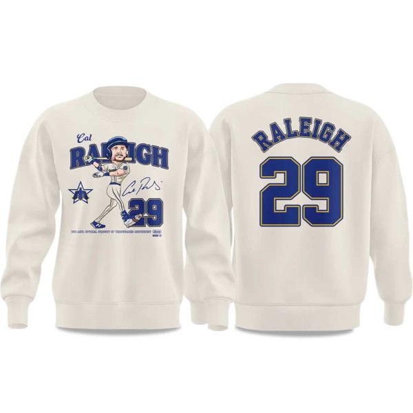Cal Raleigh MVP Mariners 2025 Sweatshirt 1