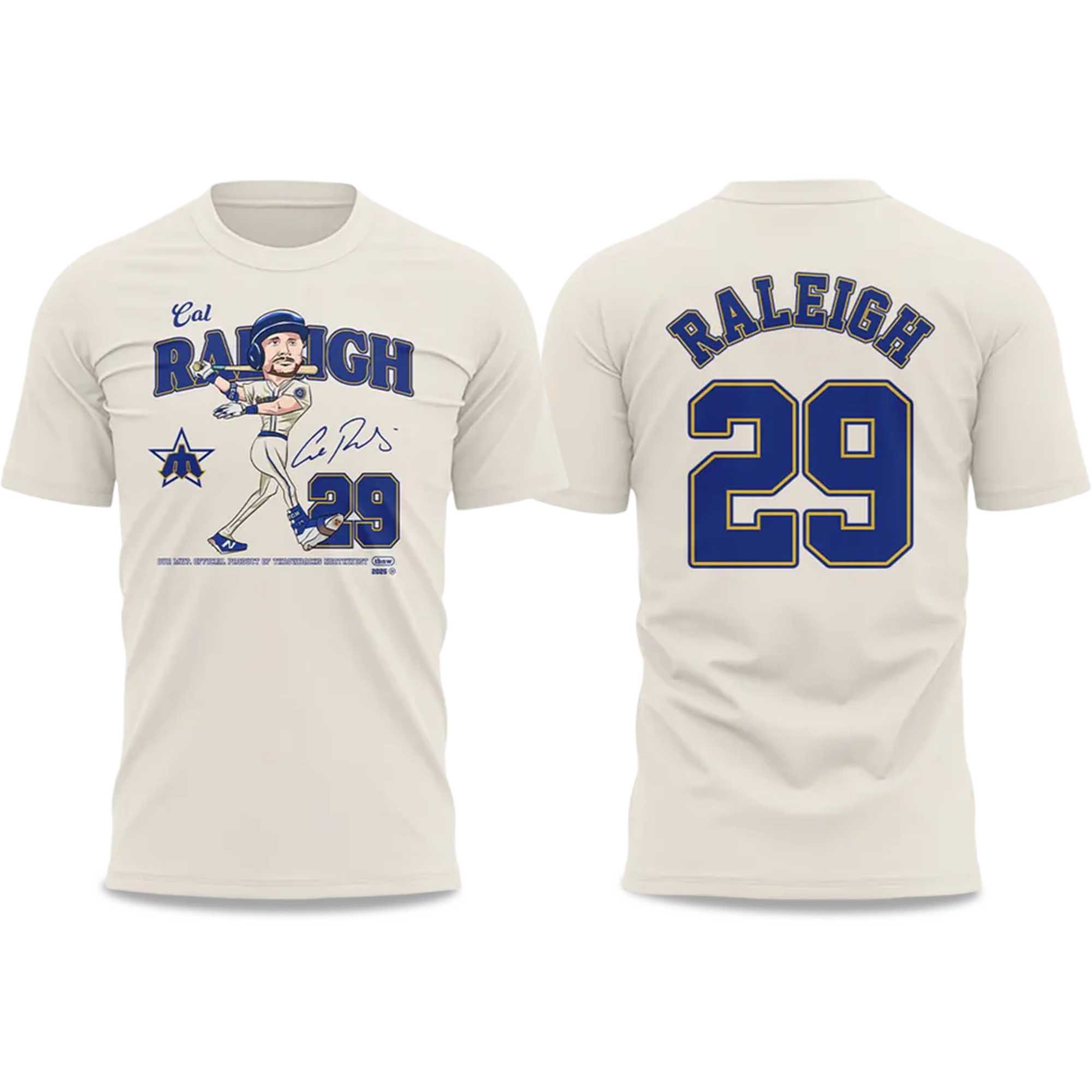 Cal Raleigh MVP Mariners 2025 T-shirt Cal Raleigh MVP Mariners 2025 T-shirt