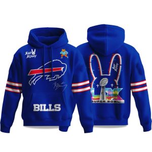 Bills Bad Bunny Bowl LX 2025 2026 Hoodie 1