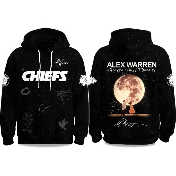 Chiefs Alex Warren Cheaper Than Therapy Global Tour 2025 Hoodie 1