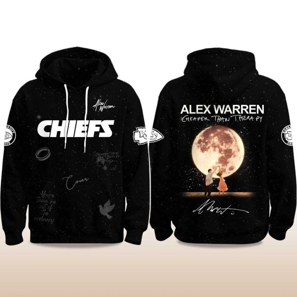 Chiefs Alex Warren Cheaper Than Therapy Global Tour 2025 Hoodie 2