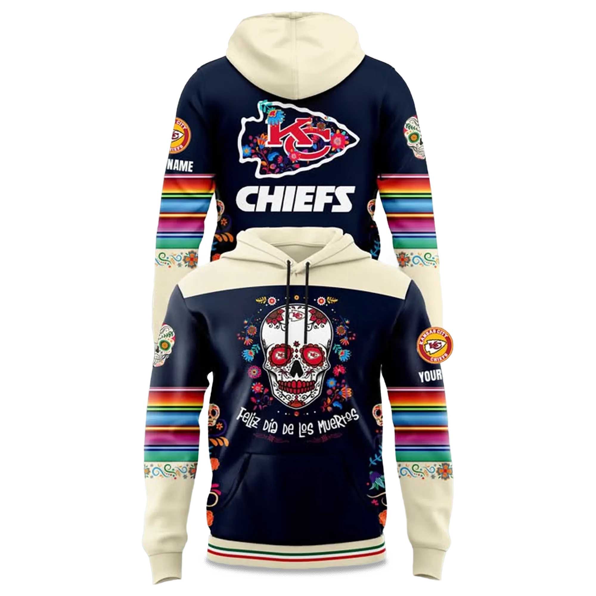Chiefs Feliz Dia De Los Muertos 2025 Hoodie 1 Chiefs Feliz Dia De Los Muertos 2025 Hoodie