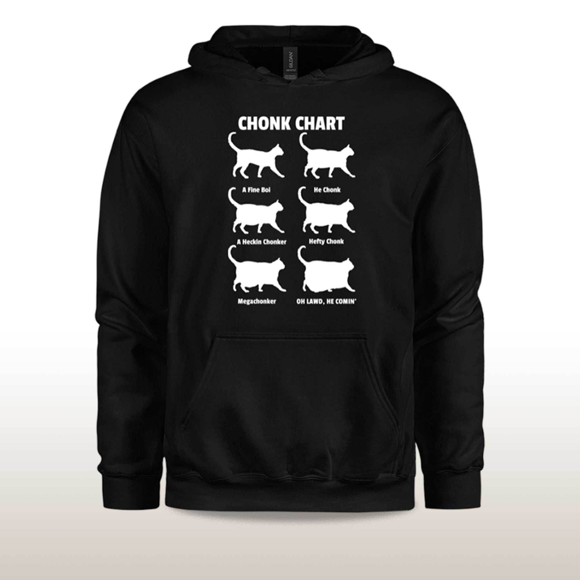 Chonk Chart Cat Hoodie 2 Chonk Chart Cat Hoodie