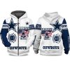 Cowboys Americas Team Zip Hoodie 1