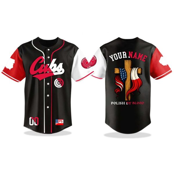Cubs Polish Heritage Night 2025 Jersey 2