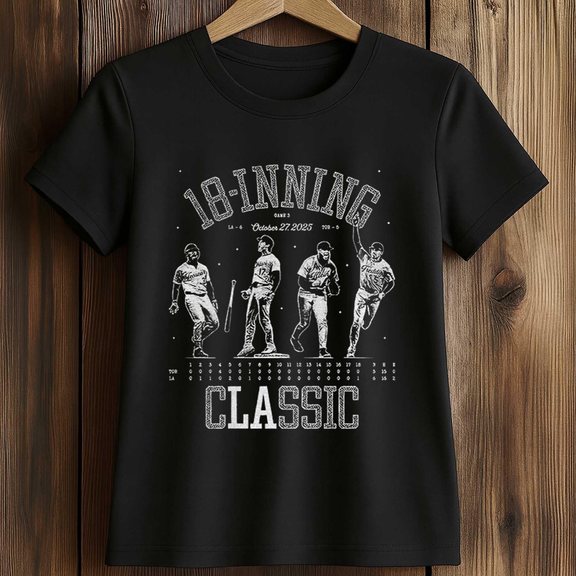 Dodgers Freddie Freeman 18 Inning Classic Shirt 2 Dodgers Freddie Freeman 18 Inning Classic Shirt 2