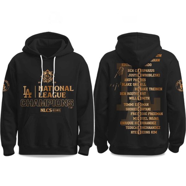Dodgers National League Champions 2025 Hoodie (1)