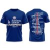 Dodgers National League Champions 2025 T Shirt (1)
