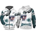 Eagles America's Team Zip Hoodie