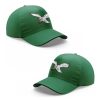 Eagles Throwback Green 2025 Quarter Zipper Hoodie