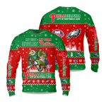 Eagles x Phillies City Of Brotherly Love 2025 Ugly Christmas Sweater