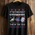 Eagles x Phillies x 76ers It’s The Most Wonderful Time Of The Year Shirt