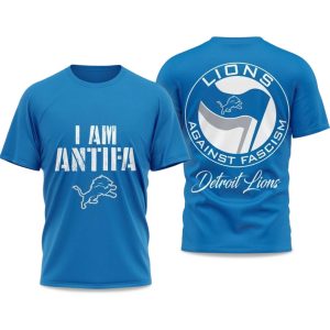 I Am Antifa Lions Against Fascism Shirt 1