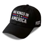 FDT No Kings In America Baseball Cap