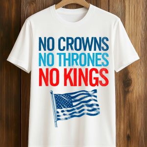 No Crowns No Thrones No Kings America Shirt