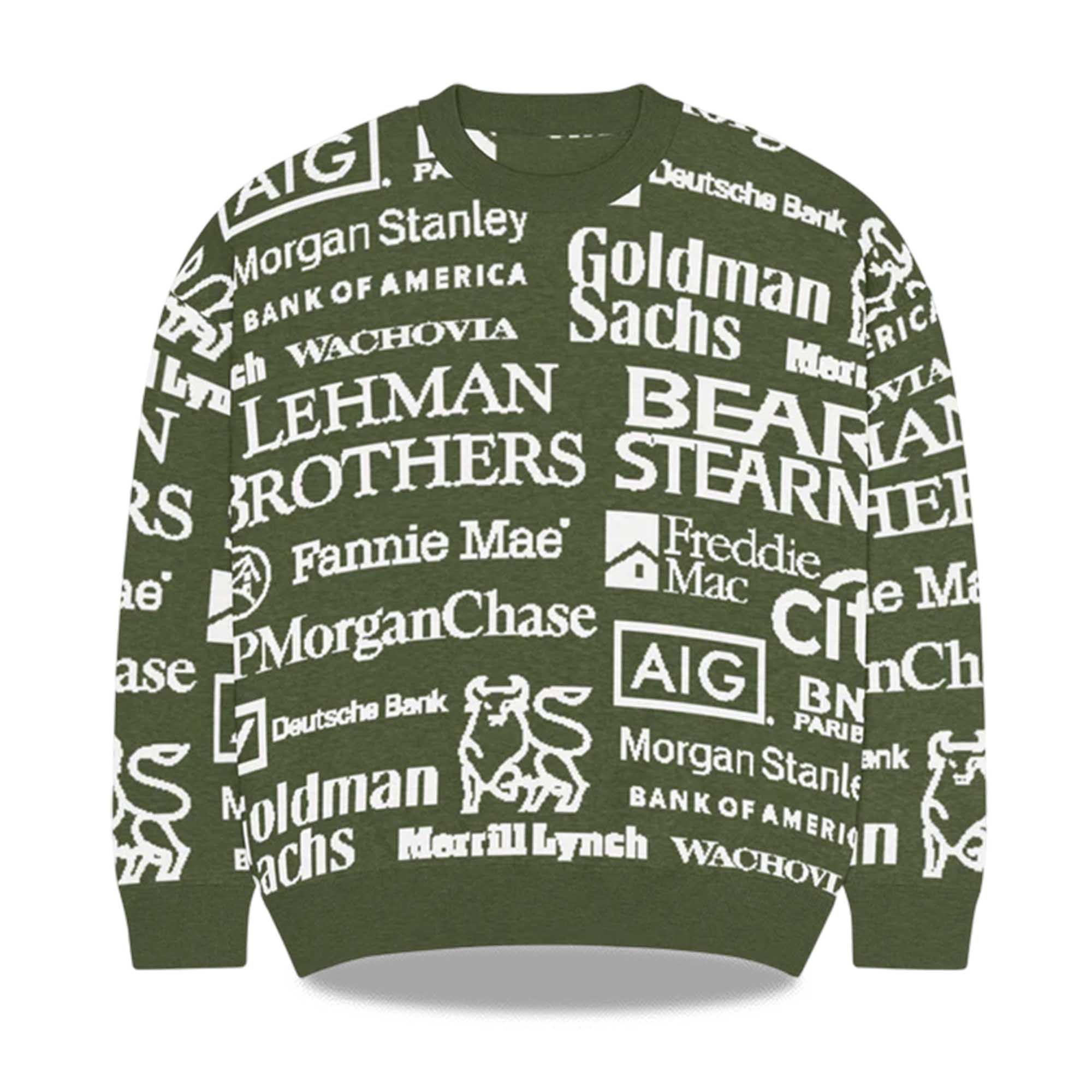 Financial Crisis 2008 Ugly Sweater Financial Crisis 2008 Ugly Sweater
