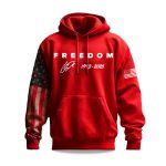 Freedom Charklie Kirk 1993-2025 America Hoodie