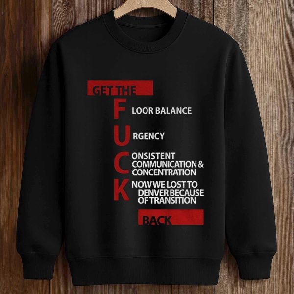 Get The Floor Balance Urgency Consistent Communications Concentration Shirt 3