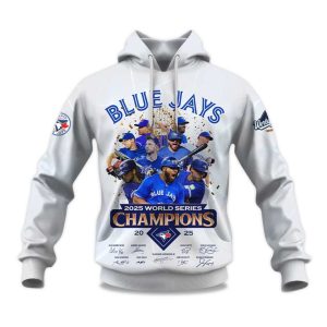 2025 World Series Champions Blue Jays Hoodie