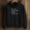 Haaland I’m Not Doing Shit Today Shirt