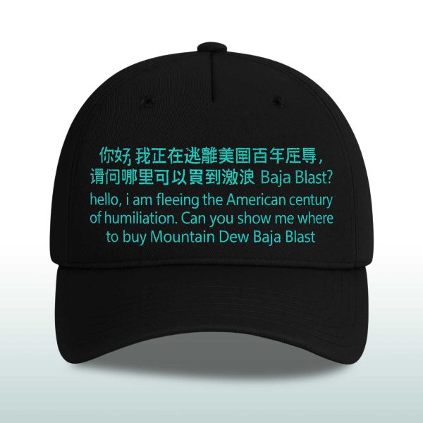 Hello, I Am Fleeing The American Century Of Humiliation Hat