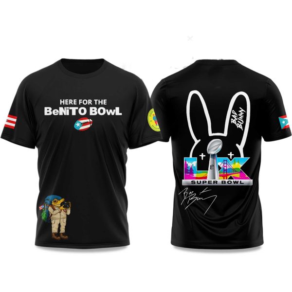 Here For The Benito Bowl 2025 Shirt (1)