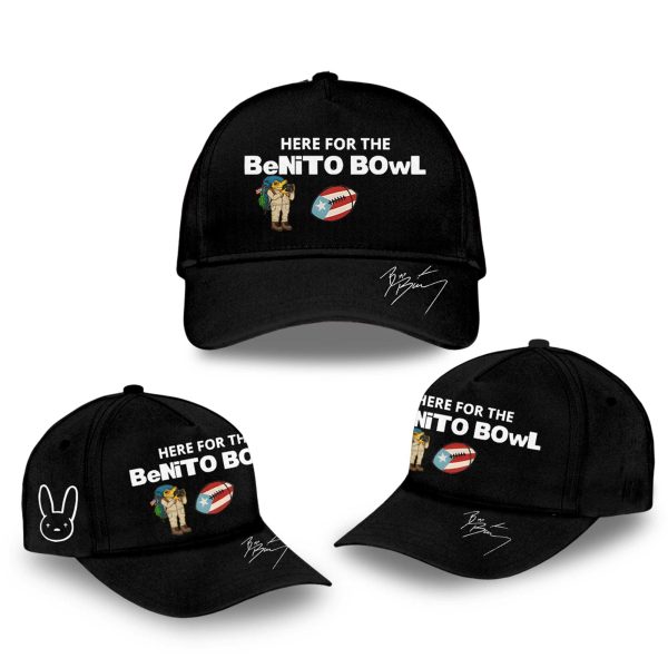 Here For The Benito Bowl Bad Bunny Puerto Rico 2025 Shirt