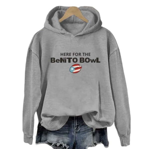 Here For The Benito Bowl Bad Bunny Hoodie