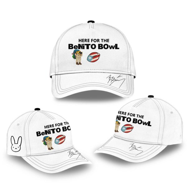 Here For The Benito Bowl Bad Bunny Puerto Rico 2025 Shirt
