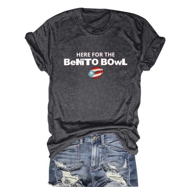 Here For The Benito Bowl Bad Bunny Shirt