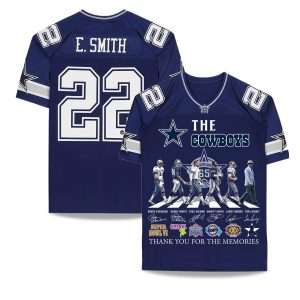 Cowboys 65th Anniversary Thank You For The Memories 2025 Jersey