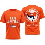 I Am Antifa Broncos Against Fascism Shirt