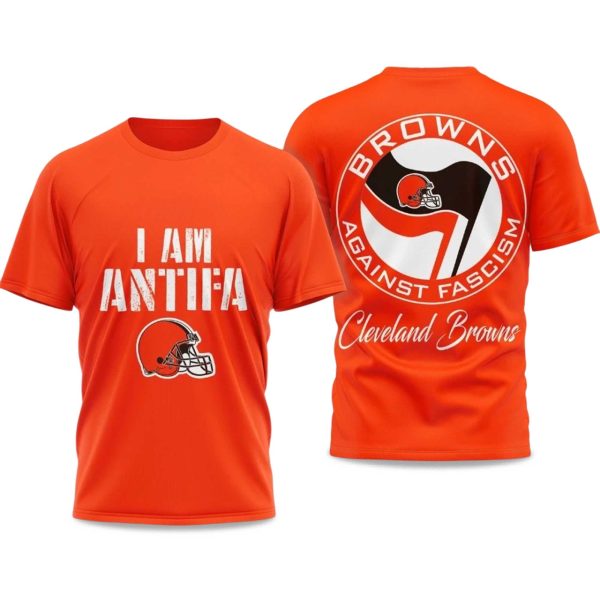 I Am Antfa Browns Against Fascism Shirt 1