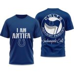 I Am Antifa Colts Against Fascism Shirt