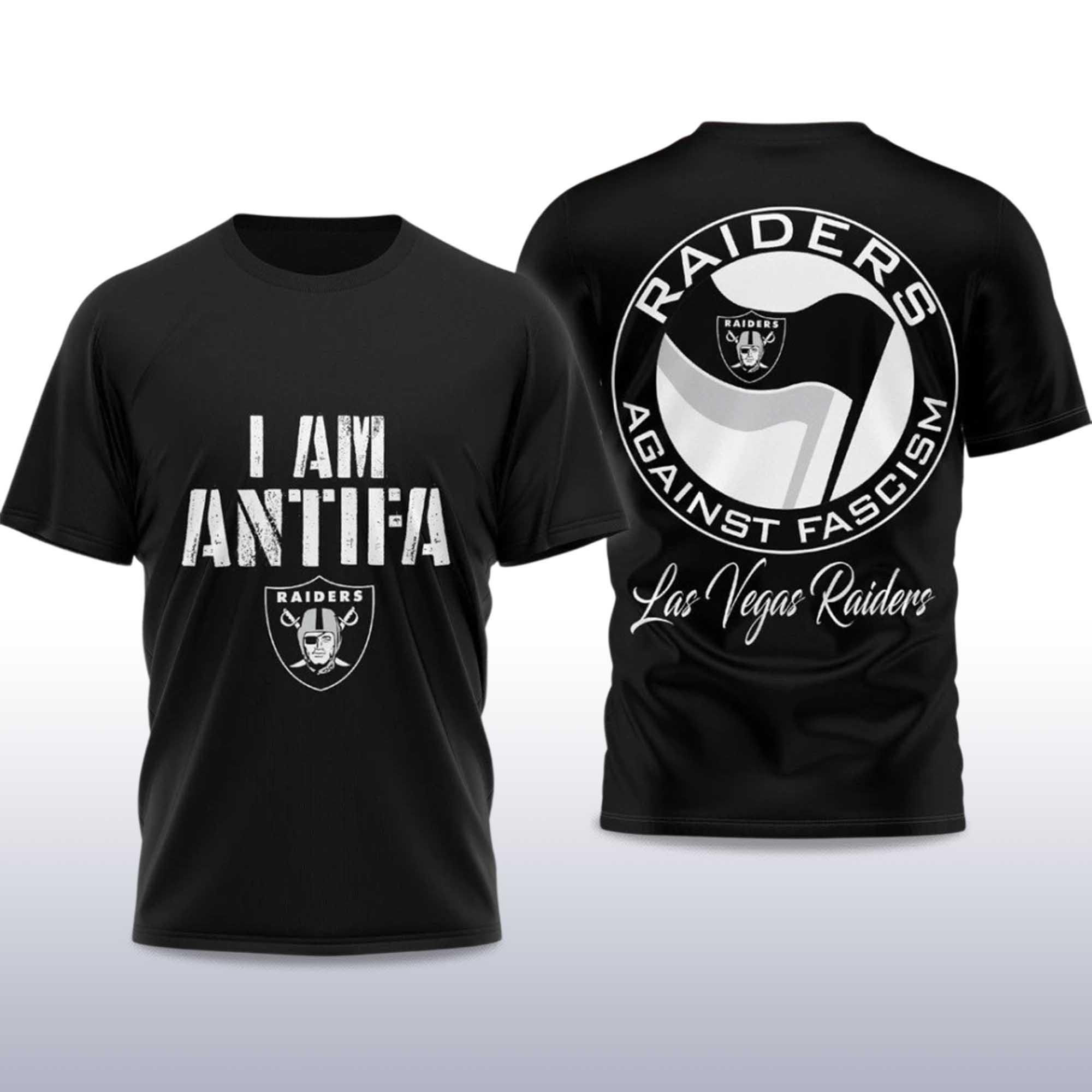 I Am Antifa Raiders Against Fascism Shirt 2 I Am Antfa Raiders Against Fascism Shirt 2