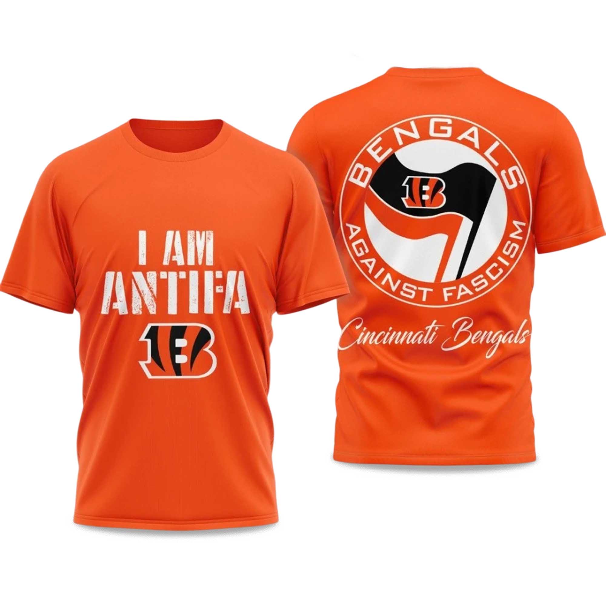 I Am Antifa Bengals Against Fascism Shirt 1 I Am Antifa Bengals Against Fascism Shirt 1