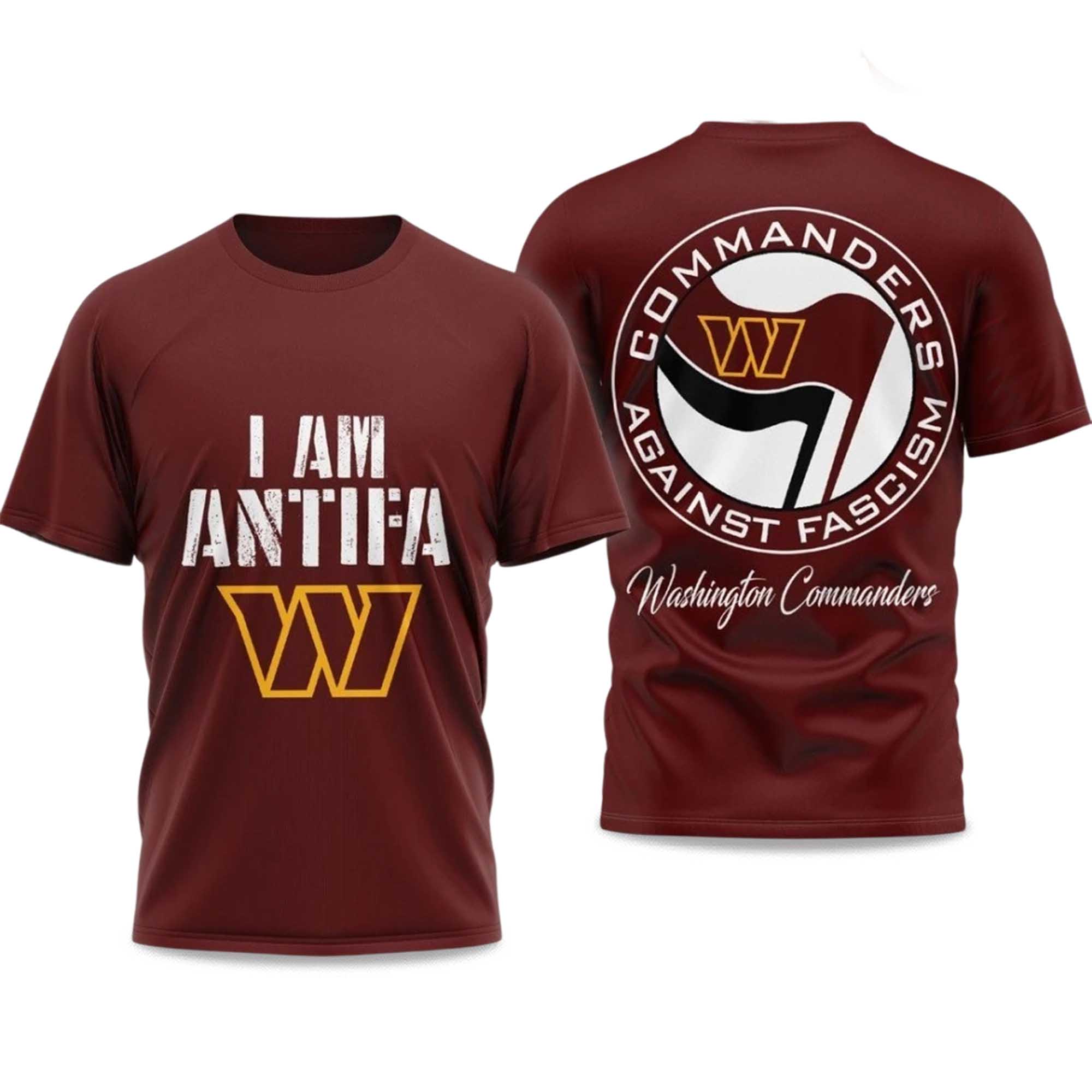 I Am Antifa Commanders Against Fascism Shirt 1 I Am Antifa Commanders Against Fascism Shirt 1