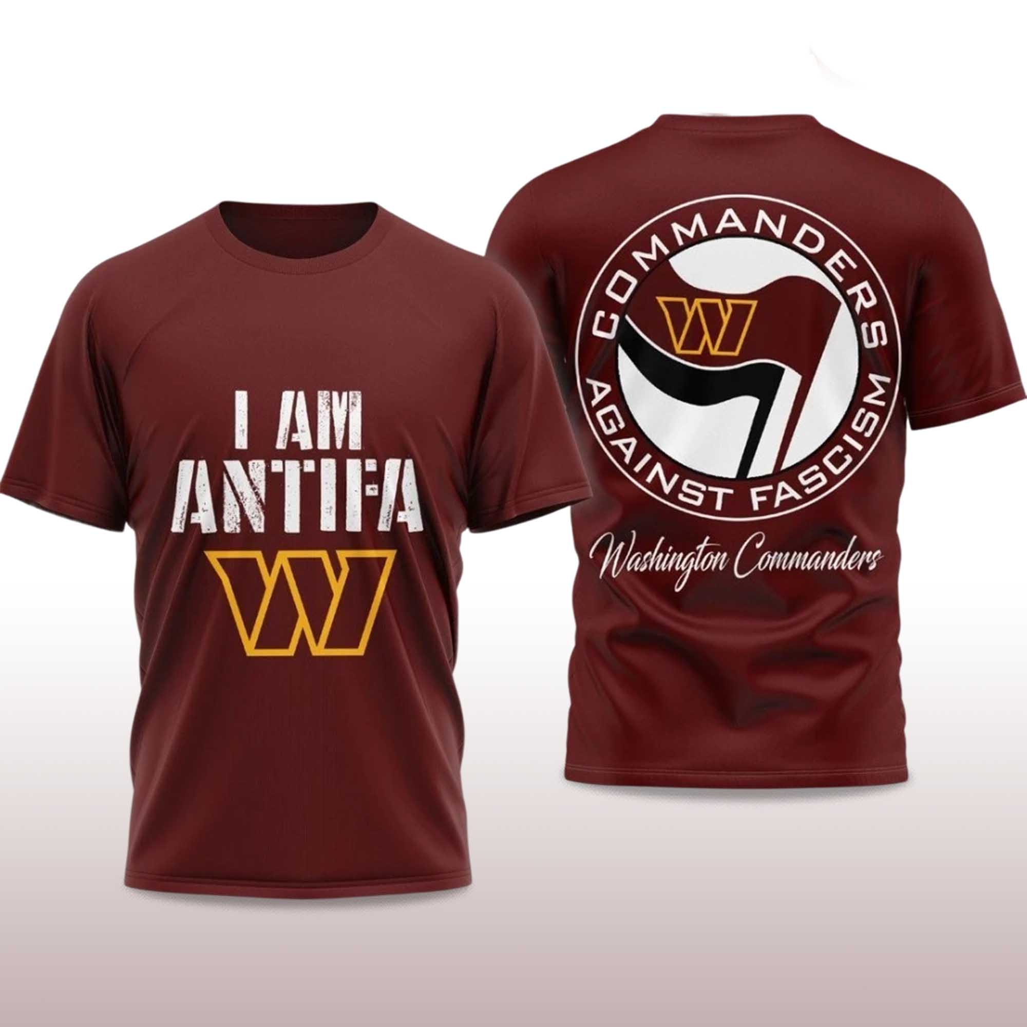 I Am Antifa Commanders Against Fascism Shirt 2 I Am Antifa Commanders Against Fascism Shirt 2