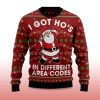 I Got Ho's in Different Area Codes Ugly Christmas Sweater