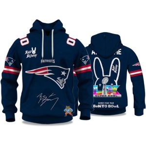 Patriots Bad Bunny Bowl LX 2026 Hoodie 1