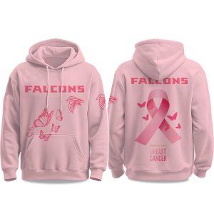 2025 Falcons Breast Cancer Awareness Month Hoodie 1