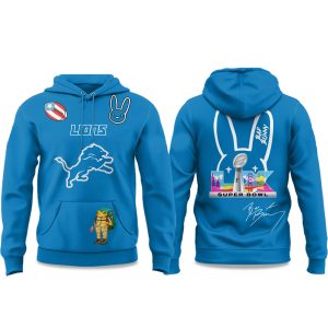Lions Bad Bunny Bowl 2025 Hoodie 1