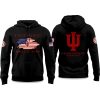Indiana University A True Patriot Charlie Kirk 2025 Hoodie 2
