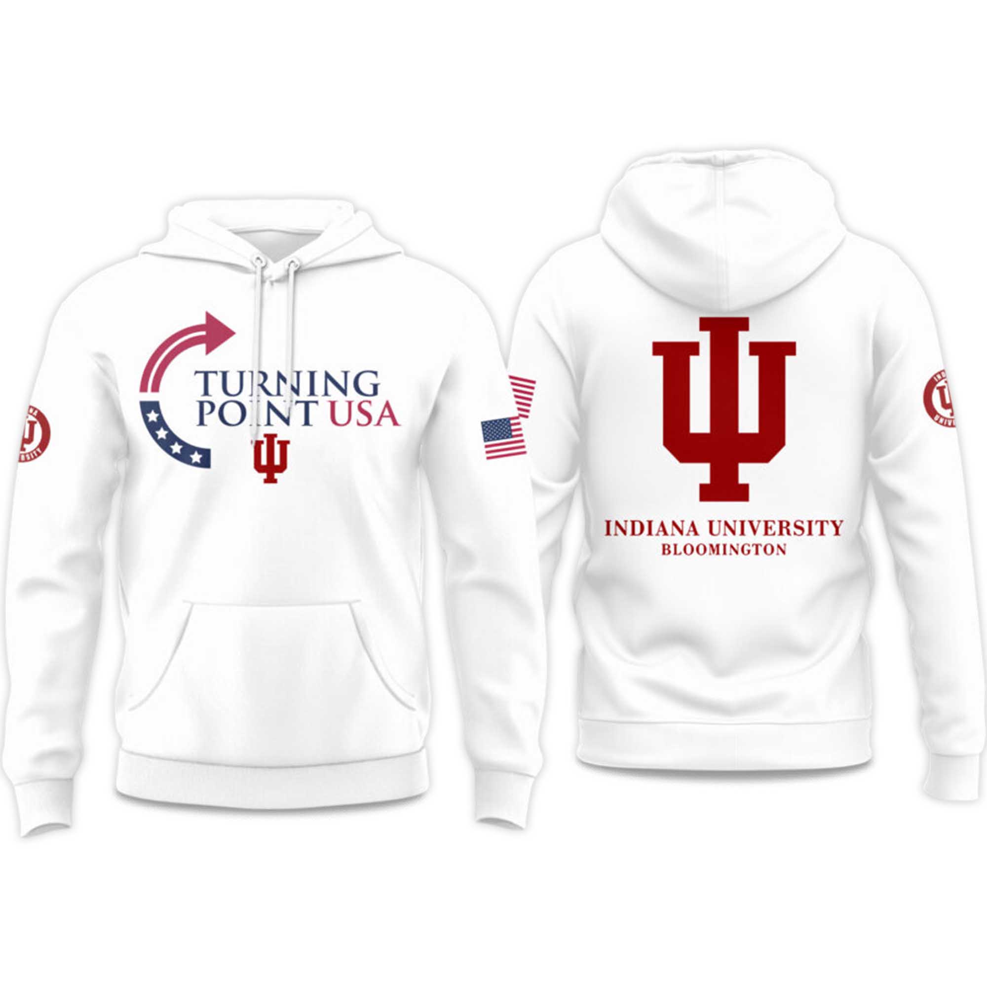 Indiana University Turning Point USA 2025 Hoodie Indiana University Turning Point USA 2025 Hoodie