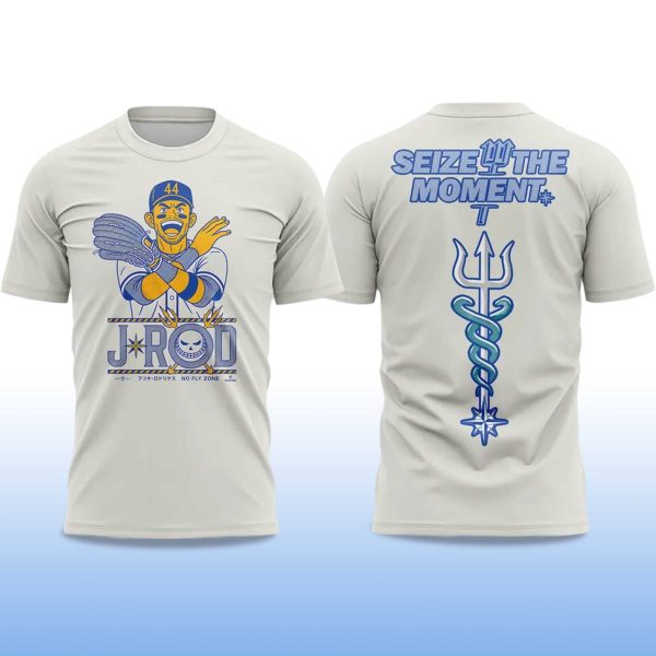 JROD Seattle Mariners Seize The Moment 2025 Shirt 2
