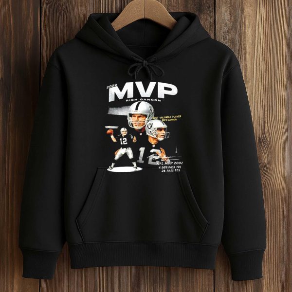 Jackson Powers Johnson wearsRich Gannon MVP 2002 Shirt