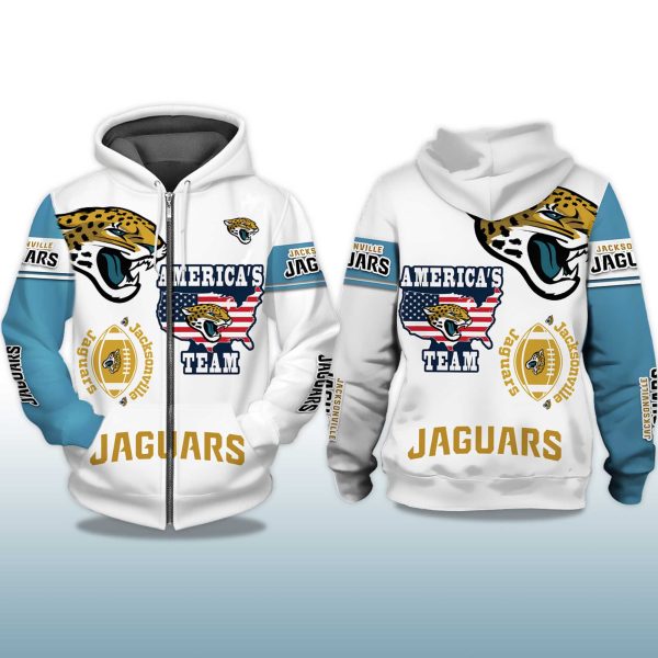 Jaguars Americas Team Zip Hoodie 2