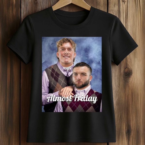 Jaxson Dart and Cameron Skattebo Almost Friday Shirt