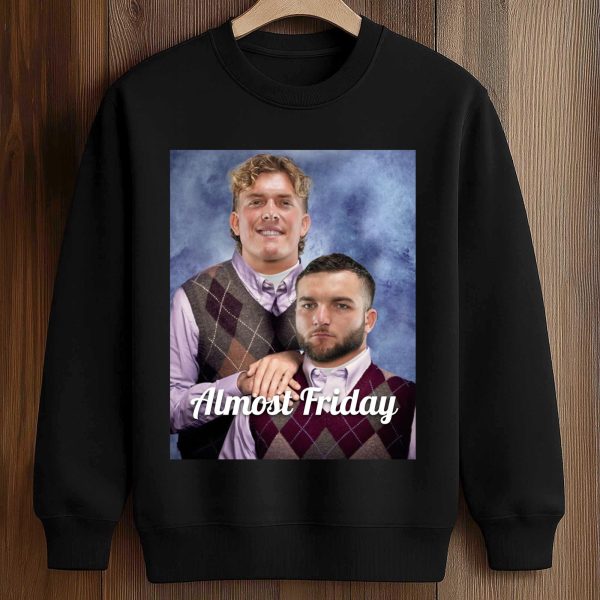 Jaxson Dart and Cameron Skattebo Almost Friday Shirt