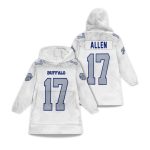 Josh Allen Bills Rivalries Cold Front Unisex Blanket Hoodie